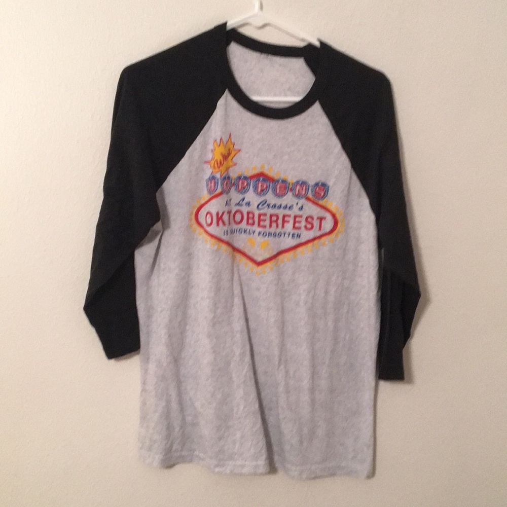 Three quarter sleeve Oktoberfest shirt